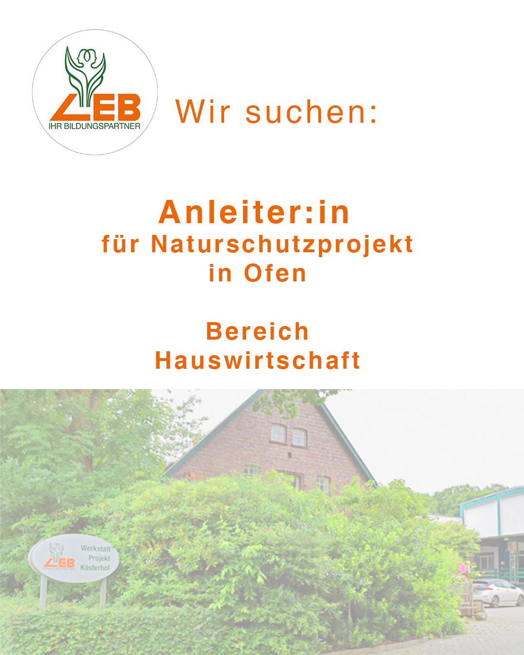 Stellenangebot Kösterhof